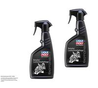 2x LIQUI MOLY Motocicleta Detailer Cuidado Rápido de Pintura 500 ML 21680