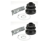 2x Löbro 304150 Conjunto De Faldón De Eje Delantero Para Mitsubishi Pajero II