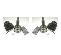 2X LÖBRO Conjunto De Juntas De Eje Para Mitsubishi Lancer VIII