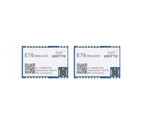 2X LoRaWAN SoC E78-868LN22S Módulo LoRa de 868MHz ASR6505/6601TXCO 22dBm Transceptor Inalámbrico Conector de Orificio de Sello IPEX SMD
