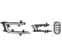 2x Luces de circulación diurna HELLA I+D para VW GOLF VII