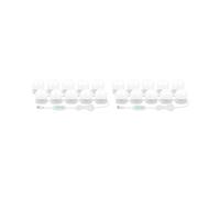 2X Luces de Tocador LED para Espejo, Luces de Tocador Que Se Adhieren con 10 Bombillas Regulables, Luces de Espejo con Cable USB para Maquillaje