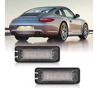 2X luces LED para matrícula para Porsche Cayenne 958 911 Carrera 996 997 Boxster 987 Cayman 987 Canbus sin error lámparas LED traseras para matrícula