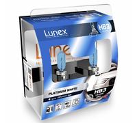 2x HB3 Lunex Platinum White 4000K 65W 12V Bombillas Halógenas Faros 9005