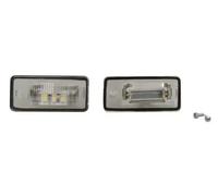 2x Luz de matrícula Atrás izquierda LED 5402-003-07-900 BLIC para AUDI A5 Q7 A3
