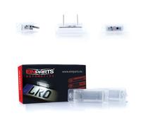 2x Luz de matrícula LED para Opel Astra F GSI 1991-1996, Opel Calibra 1990-1997