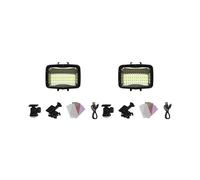 2X Luz LED de Buceo SL-101 de Alta Intensidad de 1800 LM, Resistente Al Agua Hasta 40 M, para , para Fotografía y Video Submarinos A