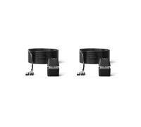 2X Luz LED Interruptor de Computadora de Escritorio Placa Base de PC Botón de Encendido de Arranque Externo Cable de Extensión para Oficina en Casa