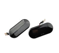 2X Luz Posición Lateral LED Intermitente Indicador Intermitente para Ford C-MAX Fiesta para Focus Fusion Galaxy 1995-1999 2000 2001 2002 2003-2007 luz indicadora señal Giro(2PCS Dynamic Crystal)