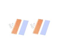 2X M.2 SSD NVMe Disipador de Calor M2 2280 Disco Duro de Estado Sólido Junta de Disipador de Calor de Cobre con Almohadilla Térmica de Silicona