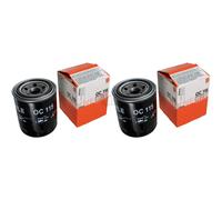 2x MAHLE / KNECHT Filtro De Aceite OC 115 Filtro De Aceite Oil