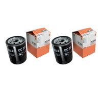 2x MAHLE / KNECHT Filtro De Aceite OC 203