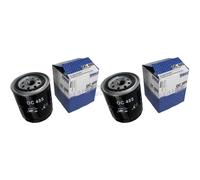 2x MAHLE / KNECHT Filtro De Aceite OC 485 Filtro De Aceite Oil