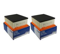2x MAHLE / KNECHT Filtro De Aire LX 1568