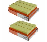 2X MAHLE KNECHT Filtro De Aire LX 3305 Para Nissan Micra IV K13