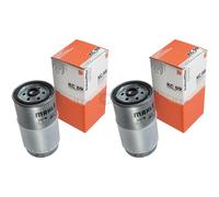 2x MAHLE / Knecht Filtro de Combustible KC 69 Fuel para VW Golf IV 1J1 Volvo