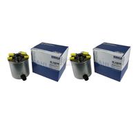 2x MAHLE / Knecht Filtro de Combustible Kl 440/15 Fuel Filtro