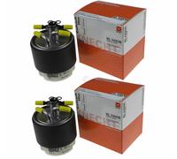 2x MAHLE / Knecht Filtro de Combustible Kl 440/18 Fuel Filtro