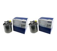 2x MAHLE / Knecht Filtro de Combustible Kl 440/6 Fuel Filtro