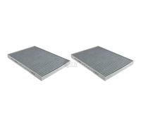 2x MAHLE / KNECHT LAK 469 Filtro De Aire Interior Filtro De Polen