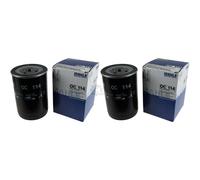 2x MAHLE / KNECHT OC 114 Filtro De Aceite