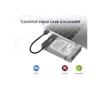 2X Maiwo K104 HDD SSD Enclosure USB 3.0 To 3.0 HDD Hard Drive Enclosure Support 2.5 Pulgada SSD Tool Free (Black)