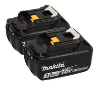 2x Makita Batería Original BL1830 18V 3000mAh LiIon