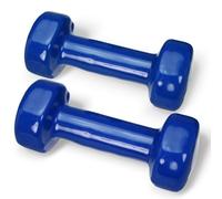 2X MANCUERNAS PESAS DE 2KG EN VINILO SUAVE EJECCICIO GIMNASIA