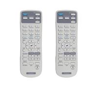 2X Mando Una Distancia de Repuesto para Proyector 219863500 para BrightLink 725Wi/1485Fi,EX3280, EX9230, Home Cinema 880