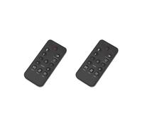 2X Mando una Distancia Inalámbrico para Controlador de Reproductor de Sistema de Audio Cinema SB150, Negro