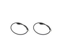 2X Manguera Reguladora de Alta Presión para Buceo, Tejido Profesional, Flexible, Seguro, Manguera de Alta Presión para Buceo, 80 cm