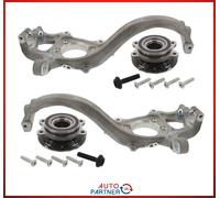 2x Mangueta + Cojinete Rueda & Cubo para Audi A4 8K B8 Avant Q5 8R 11/09-06/11