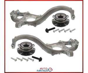 2x Mangueta + Cojinete Rueda & Cubo para Audi A4 8K B8 Avant Q5 8R 11/09-06/11