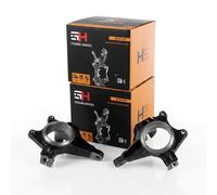2x Mangueta, Suspensión de Ruedas Delant. R+L para Peugeot 206 (2A / °C)