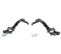 2x Manguetas de rueda BUGIAD I+D para SKODA, VW PASSAT B5, SUPERB 1, SUPERB I