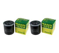 2X MANN-FILTER Filtro Opel Astra Mk II Belmont para Kia Carens III Un 2.0