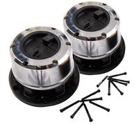 2x Manual Locking Hubs Ejes Front Left for Suzuki Samurai JA 4Cyl 1.3L 79CID