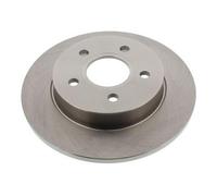 2x MAPCO 25815 Disco de freno Trasero para FORD Focus Mk2 Familiar (DA, FFS, DS)