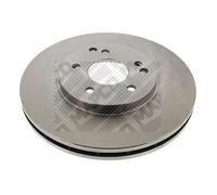 2x MAPCO Disco de freno Delantero Ø300mm Espesor: 28mm Corona de Agujeros - Ø: 112mm ventilado 15787