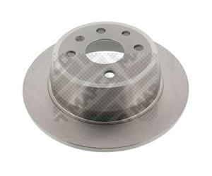 2x MAPCO Disco de freno Trasero Ø260mm Espesor: 10mm Corona de Agujeros - Ø: 100mm macizo 15849 Compatible con OPEL Astra F CC T92 Astra F Caravan T92 Astra F Sedán T92 Vectra A Sedán J89