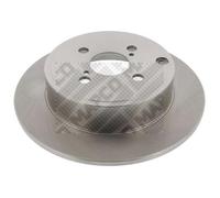 2x MAPCO Disco de freno Trasero Ø279mm Espesor: 9mm Corona de Agujeros - Ø: 100mm macizo 15563