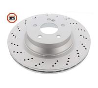 2x MAPCO Disco de freno Trasero adecuado para MERCEDES-BENZ Clase E Sedán (W212)