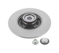 2x MAPCO Disco de freno Trasero adecuado para PEUGEOT 207 SW (WK) 249mm 15329