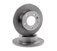 2x MAPCO Disco de freno Trasero para OPEL Movano B Furgón (X62) 305mm 25723