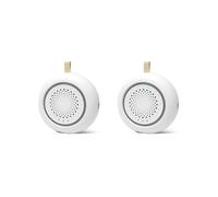 2X Máquina de Sonido Portátil, Máquina de Ruido con Sonidos Naturales y Luz Nocturna para Dormir, Aliviar la Ansiedad y para Viajes en Casa.