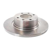 2x MASTER-SPORT Disco de freno Trasero Ø276mm Altura: 62mm Espesor: 14mm Corona de Agujeros - Ø: 108mm macizo 24011401121-PCS-MS