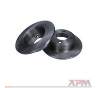 2x Maxgear 19-0685 Disco De Freno Trasero Para Audi 8G7 80 8C2 8C5 89 8B3 100 90