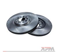 2x Maxgear 19-0748 Disco de Freno Delantero para Renault Clio II BB CB Dacia