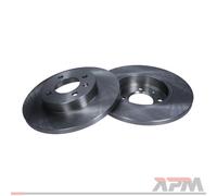 2X Maxgear 19-0767 Disco De Freno Delante Para VW Golf III 1H1 Seat Toledo I 1L2