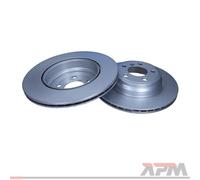 2x Maxgear 19-0815 Disco Freno Trasero para Opel Movano Renault Master II Nissan